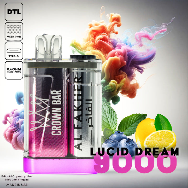 alfakher-crownbar-9000-lucid-dream | Al Fakher - Crown Bar DE