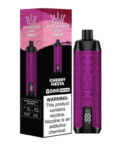 AL Fakher Crown Bar 15000 puffs Pro Max - Cherry Fiesta - 5mgAL Fakher Crown Bar 15000 puffs Pro Max - Cherry Fiesta - 5mg