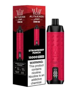 AL Fakher Crown Bar 15000 puffs Pro Max - Strawberry Punch - 5mg