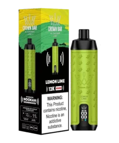 AL Fakher Crown Bar Sound 12000 puffs - Lemon Lime - 5mg