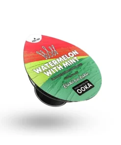 Watermelon with mint