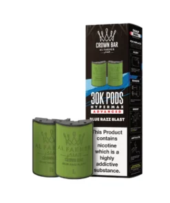 Al Fakher 30K Hypermax Blue Razz Blast Refill Pod